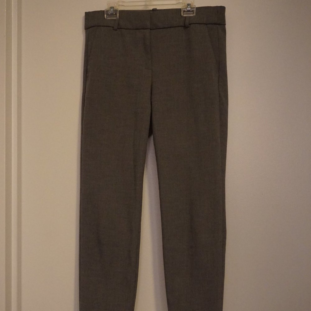 J.Crew Grey Cameron Ankle Dress Pants